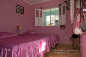 We called this our "Pink Room". Casas are inspected and have certain amenities in common: two beds, air conditioning and or fan, private bathroom and a fridge